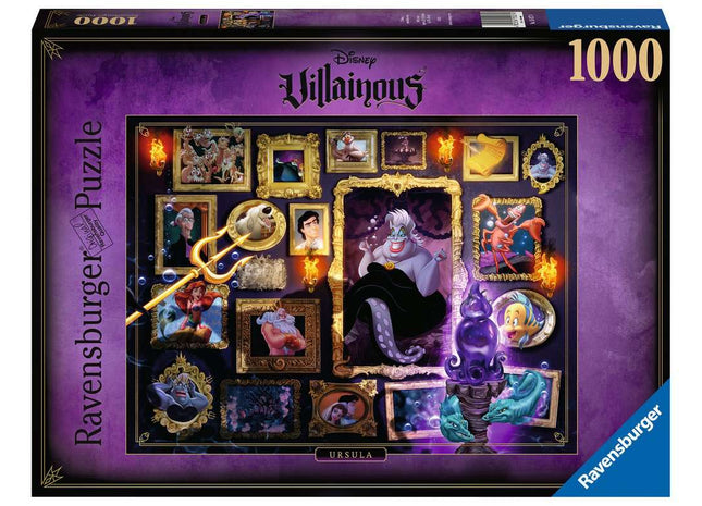 Gamers Guild AZ Ravensburger Ravensburger: 1000 PCS Puzzle - Disney Villainous: Ursula Gamers Guild AZ