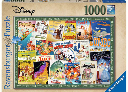 Gamers Guild AZ Ravensburger Ravensburger: 1000 PCS Puzzle - Disney Vintage Movie Posters Gamers Guild AZ