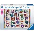 Gamers Guild AZ Ravensburger Ravensburger: 1000 PCS Puzzle - Dragon Alphabet Discontinue