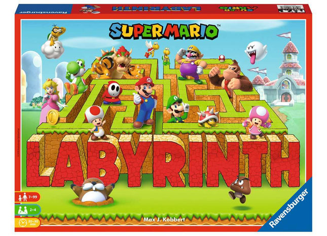 Gamers Guild AZ Ravensburger Ravensburger: 1000 PCS Puzzle - Labyrinth Super Mario Gamers Guild AZ