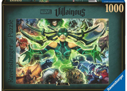 Gamers Guild AZ Ravensburger Ravensburger: 1000 PCS Puzzle - Marvel Villainous: Hela Gamers Guild AZ