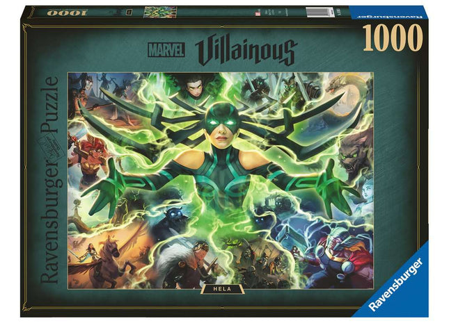 Gamers Guild AZ Ravensburger Ravensburger: 1000 PCS Puzzle - Marvel Villainous: Hela Gamers Guild AZ