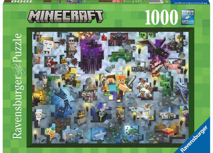 Gamers Guild AZ Ravensburger Ravensburger: 1000 PCS Puzzle - Minecraft - Mobs Gamers Guild AZ