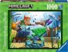 Gamers Guild AZ Ravensburger Ravensburger: 1000 PCS Puzzle - Minecraft Mosaic Gamers Guild AZ