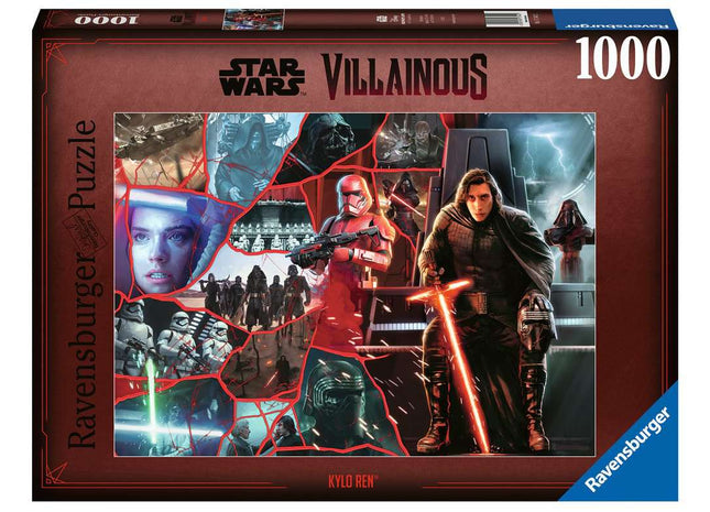 Gamers Guild AZ Ravensburger Ravensburger: 1000 PCS Puzzle - Star Wars Villainous: Kylo Ren Gamers Guild AZ