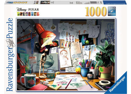 Gamers Guild AZ Ravensburger Ravensburger: 1000 PCS Puzzle - The Artist's Desk Gamers Guild AZ