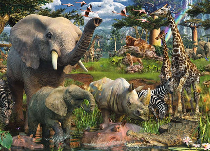 Gamers Guild AZ Ravensburger Ravensburger: 18000 PCS Puzzle - At the Waterhole Gamers Guild AZ