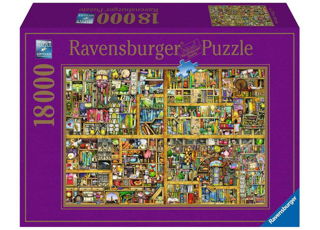 Gamers Guild AZ Ravensburger Ravensburger: 18000 PCS Puzzle - Magical Bookcase Gamers Guild AZ