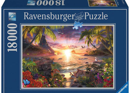 Gamers Guild AZ Ravensburger Ravensburger: 18000 PCS Puzzle - Paradise Sunset! Gamers Guild AZ