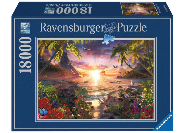 Gamers Guild AZ Ravensburger Ravensburger: 18000 PCS Puzzle - Paradise Sunset! Gamers Guild AZ