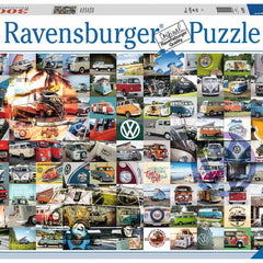 Gamers Guild AZ Ravensburger Ravensburger: 3000 PCS Puzzle - 99 VW Camper Van Moments Gamers Guild AZ