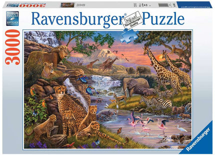 Gamers Guild AZ Ravensburger Ravensburger: 3000 PCS Puzzle - Animal Kingdom Gamers Guild AZ