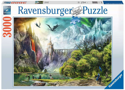 Gamers Guild AZ Ravensburger Ravensburger: 3000 PCS Puzzle - Reign of Dragons Gamers Guild AZ