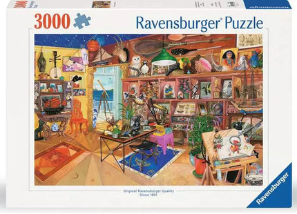 Gamers Guild AZ Ravensburger Ravensburger: 3000 PCS Puzzle - The Curious Collection Discontinue