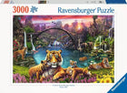Gamers Guild AZ Ravensburger Ravensburger: 3000 PCS Puzzle - Tigers in Paradise Discontinue