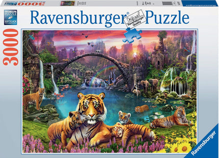 Gamers Guild AZ Ravensburger Ravensburger: 3000 PCS Puzzle - Tigers in Paradise Gamers Guild AZ