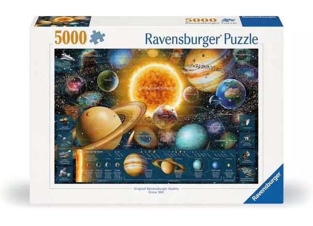 Gamers Guild AZ Ravensburger Ravensburger: 5000 PCS Puzzle - Space Odyssey Discontinue