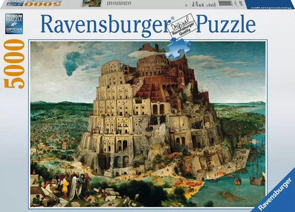 Gamers Guild AZ Ravensburger Ravensburger: 5000 PCS Puzzle - The Tower of Babel Discontinue