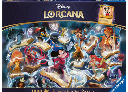 Gamers Guild AZ Ravensburger Ravensburger: Disney Lorcana: Glimmers Of The Realm Puzzle: Steel (1000pc) (Pre-Order) Southern Hobby