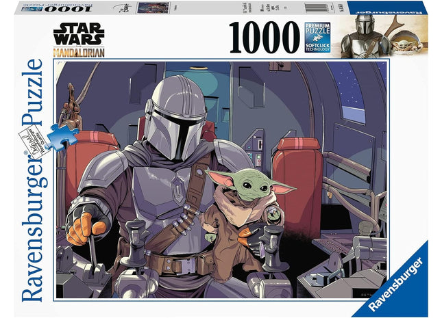 Gamers Guild AZ Ravensburger Star Wars: The Mandalorian 1000 Piece Puzzle (Pre-Order) GTS