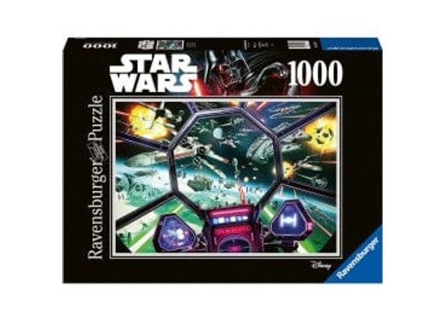 Gamers Guild AZ Ravensburger Star Wars: TIE Fighter Cockpit 1000 Piece Puzzle (Pre-Order) GTS