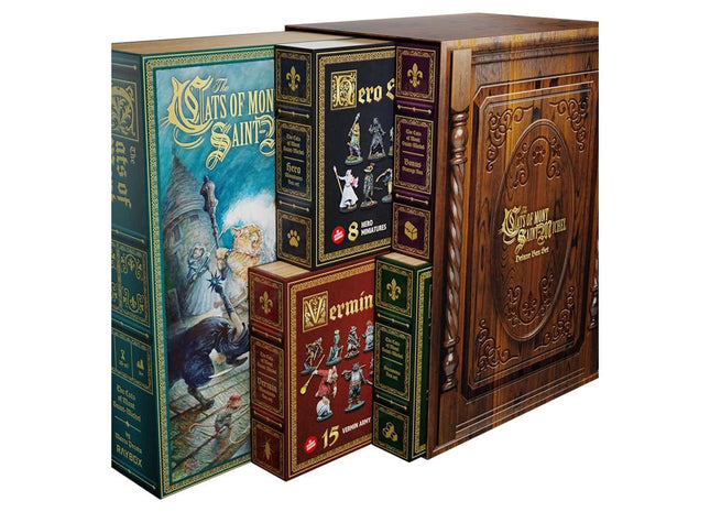 Gamers Guild AZ Raybox Games The Cats of Mont Saint-Michel: Deluxe Set (Pre-Order) ACD Distribution