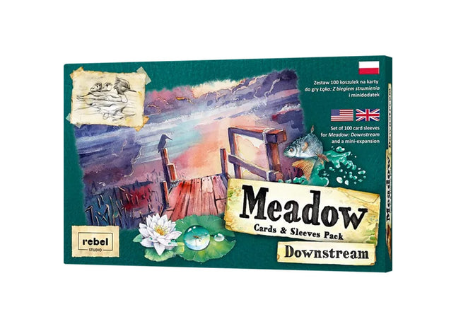 Gamers Guild AZ Rebel Published Meadow Downstream Sleeve pack add-on (Pre-Order) Asmodee