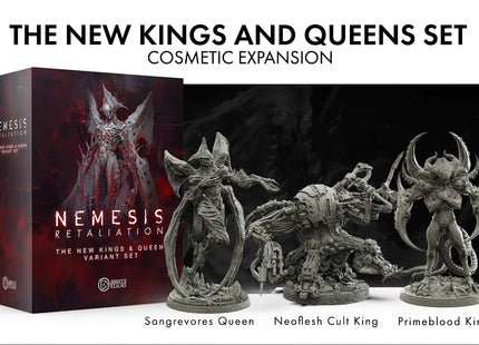 Gamers Guild AZ Rebel Studio Nemesis Retaliation: New Kings & Queen Variant Set (Pre-Order) Asmodee