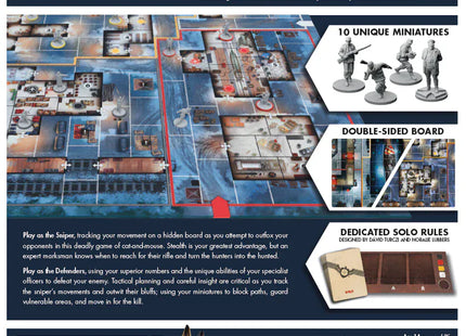 Gamers Guild AZ Rebellion Unplugged Sniper Elite: The Board Game (Pre-Order) Quartermaster Direct