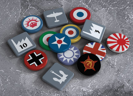 Gamers Guild AZ Renegade Game Studios Axis & Allies: Deluxe Token Pack Set (Pre-Order) AGD