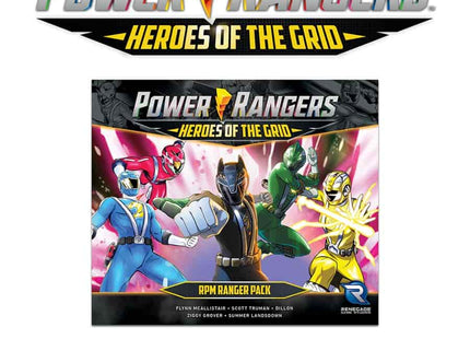 Gamers Guild AZ Renegade Game Studios Copy of Power Rangers: Heroes of the Grid: RPM Ranger Pack (Pre-Order) GTS