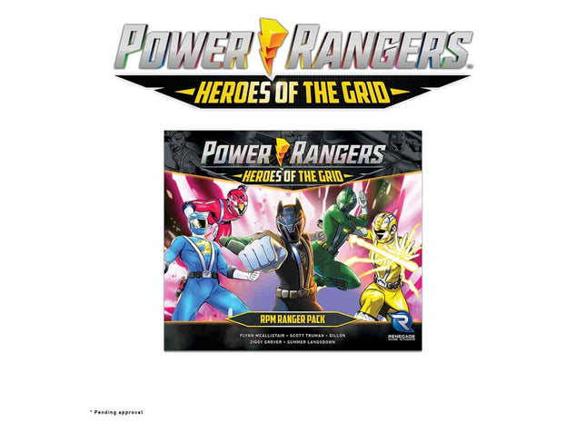 Gamers Guild AZ Renegade Game Studios Copy of Power Rangers: Heroes of the Grid: RPM Ranger Pack (Pre-Order) GTS