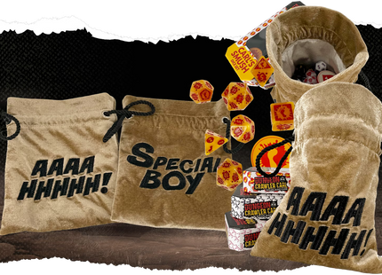 Gamers Guild AZ Renegade Game Studios Dungeon Crawler Carl RPG: "AAAAHHHH" Prepotente Dice Bag (Pre-Order) Renegade Game Studios