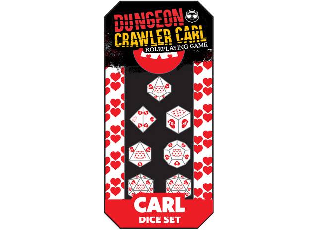 Gamers Guild AZ Renegade Game Studios Dungeon Crawler Carl RPG: Carl's Enchanted Big Boi Boxers Dice Set (Pre-Order) Renegade Game Studios