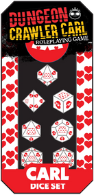 Gamers Guild AZ Renegade Game Studios Dungeon Crawler Carl RPG: Carl's Enchanted Big Boi Boxers Dice Set (Pre-Order) Renegade Game Studios