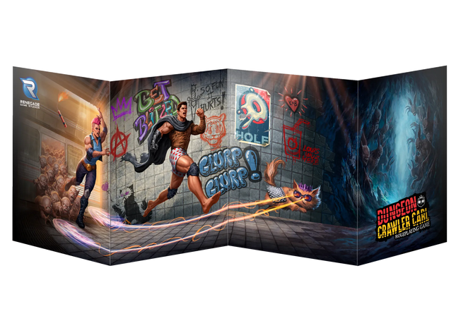 Gamers Guild AZ Renegade Game Studios Dungeon Crawler Carl RPG: GM Screen (Pre-Order) Renegade Game Studios