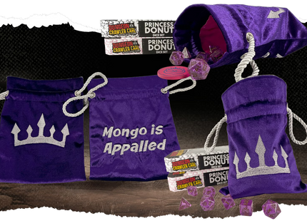 Gamers Guild AZ Renegade Game Studios Dungeon Crawler Carl RPG: Princess Donut Dice Bag (Pre-Order) Renegade Game Studios