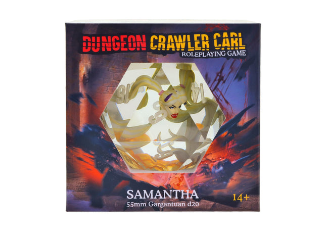 Gamers Guild AZ Renegade Game Studios Dungeon Crawler Carl RPG: Samantha - Oversized D20 (Pre-Order) ACD Distribution