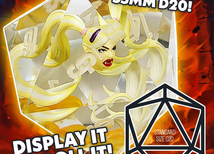 Gamers Guild AZ Renegade Game Studios Dungeon Crawler Carl RPG: Samantha - Oversized D20 (Pre-Order) ACD Distribution
