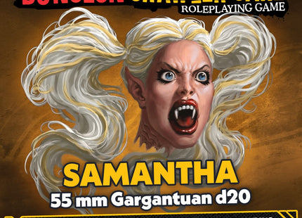 Gamers Guild AZ Renegade Game Studios Dungeon Crawler Carl RPG: Samantha - Oversized D20 (Pre-Order) ACD Distribution