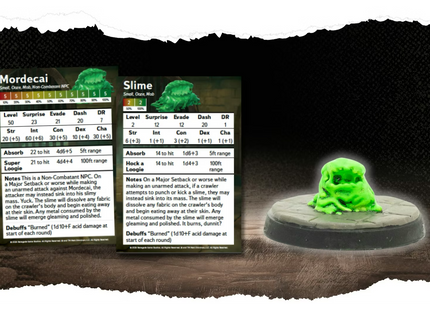 Gamers Guild AZ Renegade Game Studios Dungeon Crawler Carl RPG: Slime Mordecai Mini (Pre-Order) Renegade Game Studios