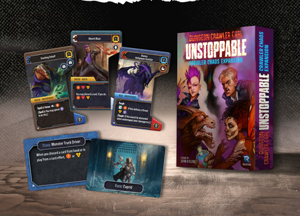 Gamers Guild AZ Renegade Game Studios Dungeon Crawler Carl: Unstoppable - Crawler Chaos Expansion (Pre-Order) Renegade Game Studios