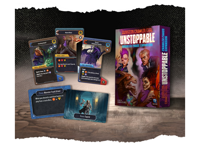 Gamers Guild AZ Renegade Game Studios Dungeon Crawler Carl: Unstoppable - Crawler Chaos Expansion (Pre-Order) Renegade Game Studios