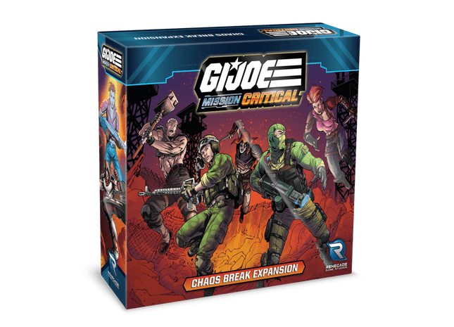 Gamers Guild AZ Renegade Game Studios G.I. JOE Mission Critical Chaos Break Expansion Renegade Game Studios