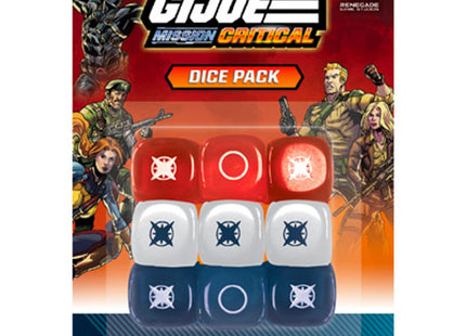 Gamers Guild AZ Renegade Game Studios G.I. JOE Mission Critical Dice Pack Renegade Game Studios