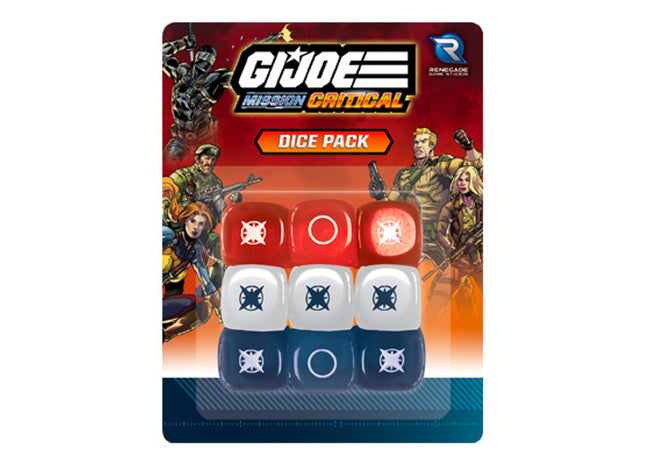 Gamers Guild AZ Renegade Game Studios G.I. JOE Mission Critical Dice Pack Renegade Game Studios