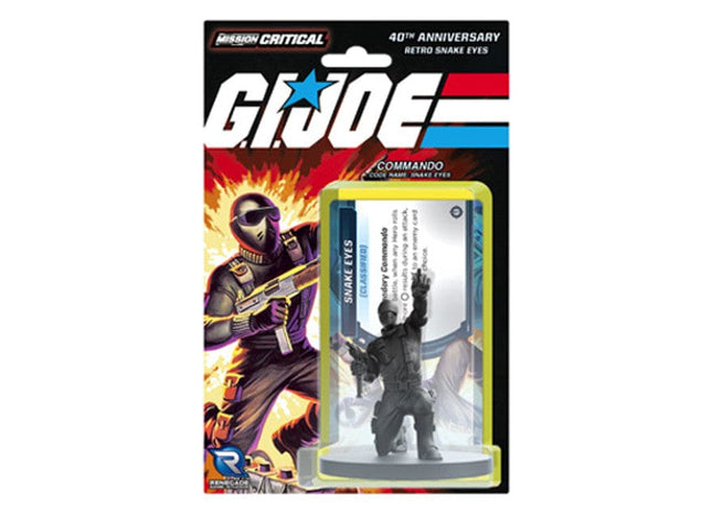 Gamers Guild AZ Renegade Game Studios G.I. JOE Mission Critical Retro Snake Eyes Renegade Game Studios