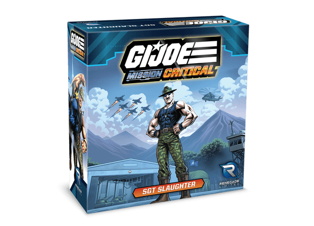 Gamers Guild AZ Renegade Game Studios G.I. JOE Mission Critical Sgt Slaughter Figure Pack Renegade Game Studios