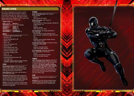 Gamers Guild AZ Renegade Game Studios G.I. JOE RPG Cobra Codex Sourcebook Renegade Game Studios