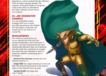 Gamers Guild AZ Renegade Game Studios G.I. JOE RPG Cobra Codex Sourcebook Renegade Game Studios